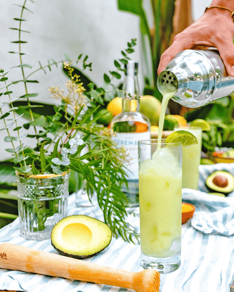 avocado and green cocktail