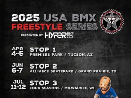 BMX final schedule