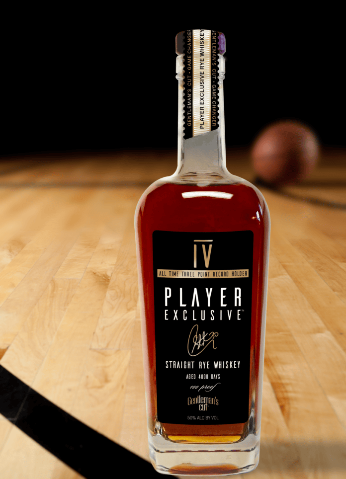 Stephen Curry rye bourbon bottle