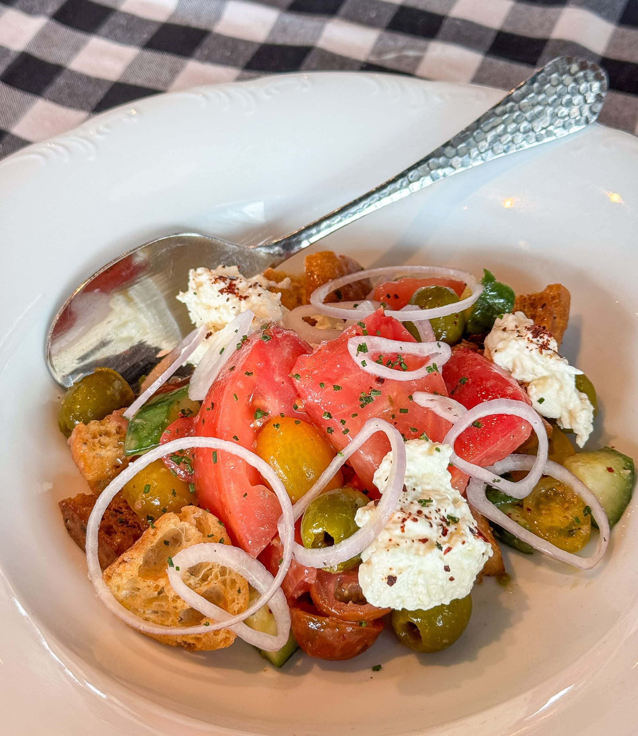 Sicilian Butcher Panzanella salad