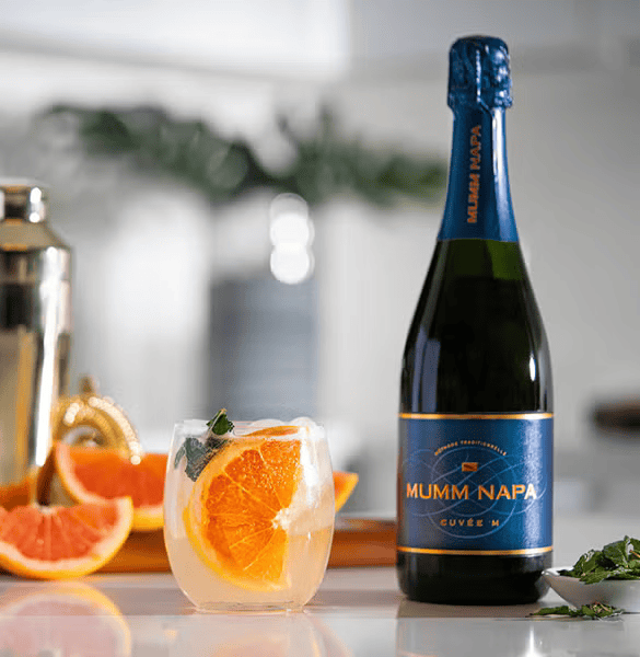 Mumm Napa with cocktail