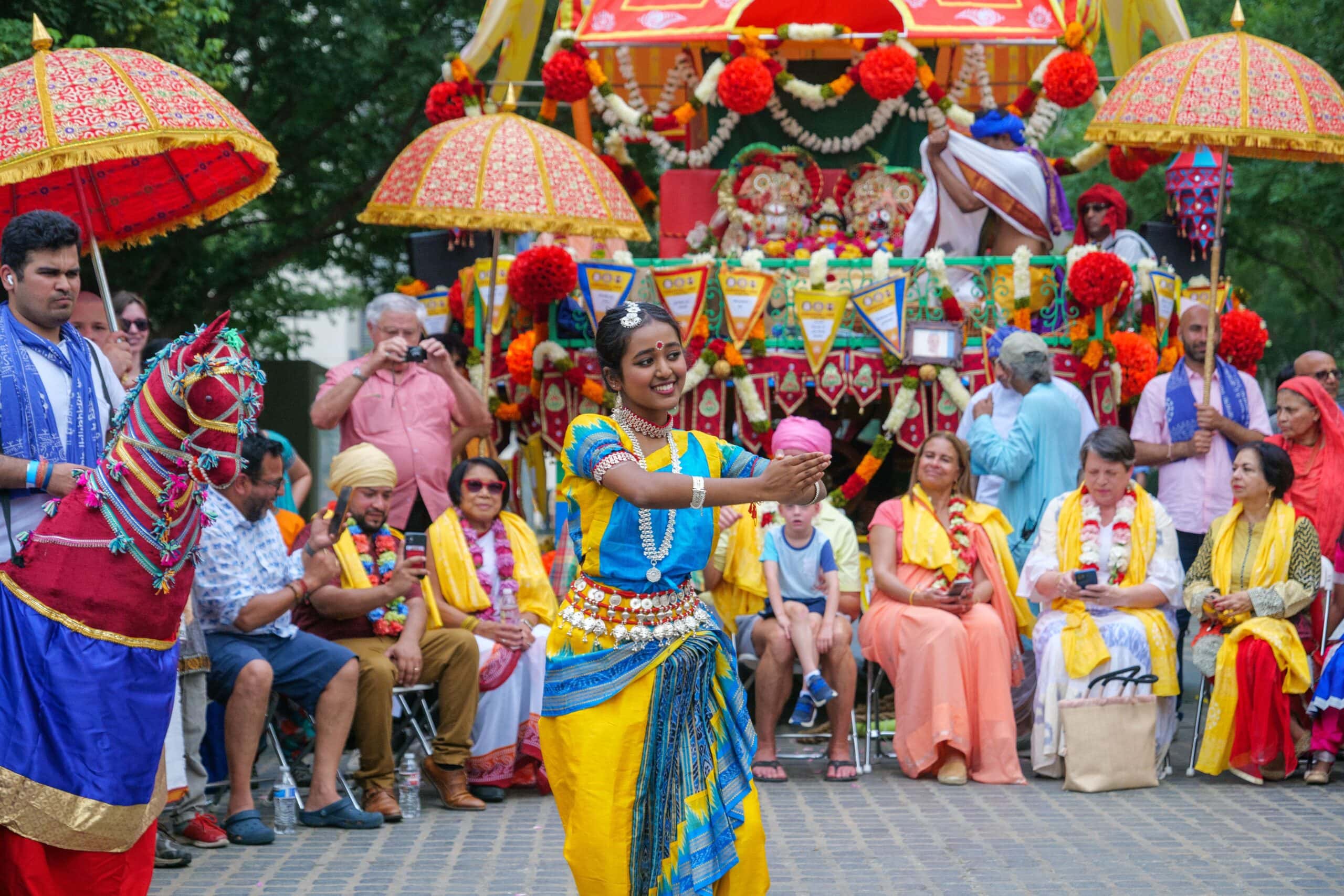 Solo dancer at Festival of Joy