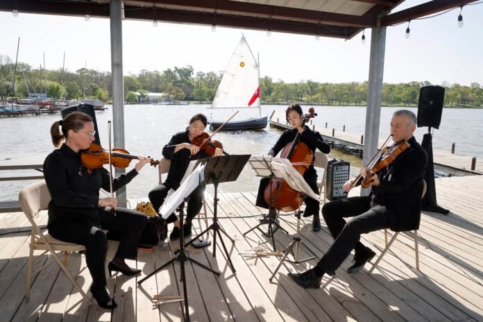 Titanic Anniversary in Dallas with DSO quartet