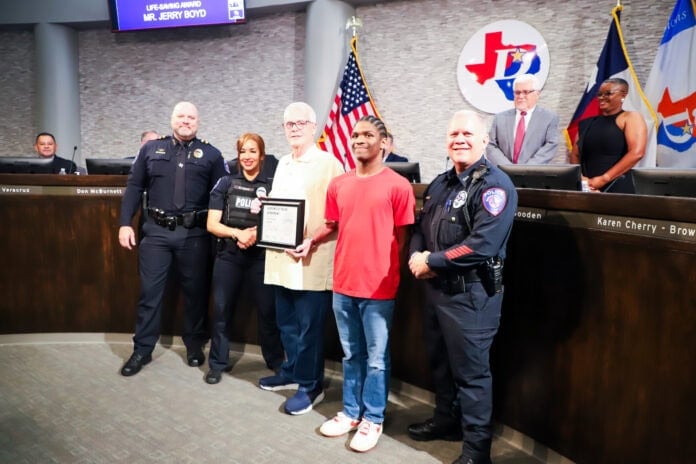 Jerry Boyd Lifesaving Award