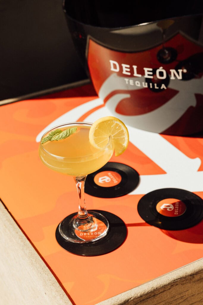Deleon tequila and cocktail
