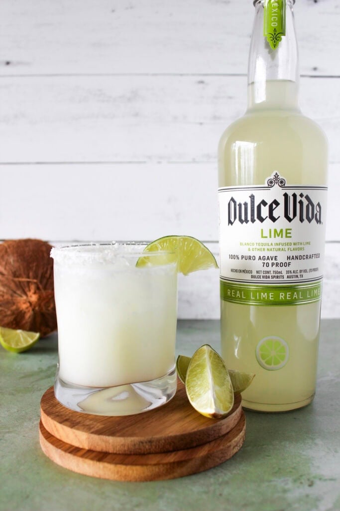 Lime coconut margarita