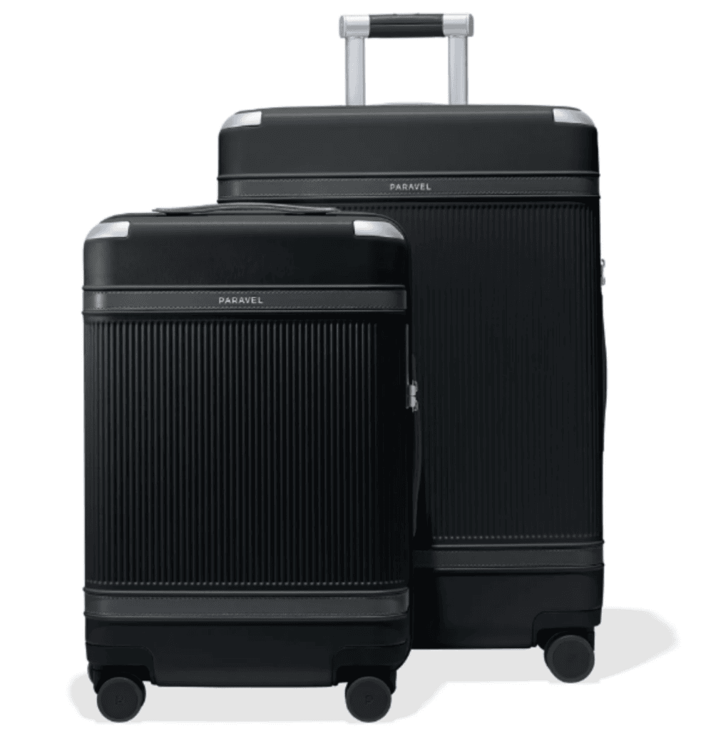 black suitcases