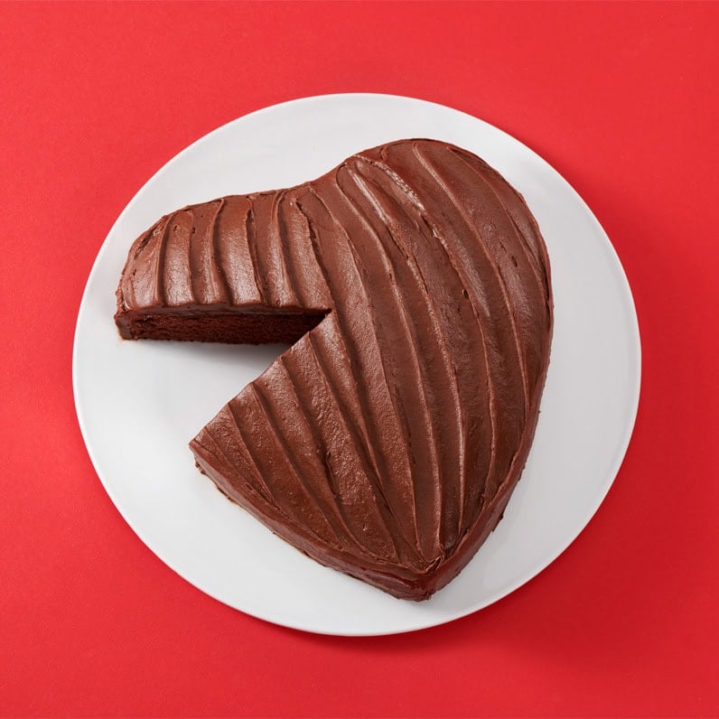 Portillos_Heart_Shaped_Chocolate_Cake
