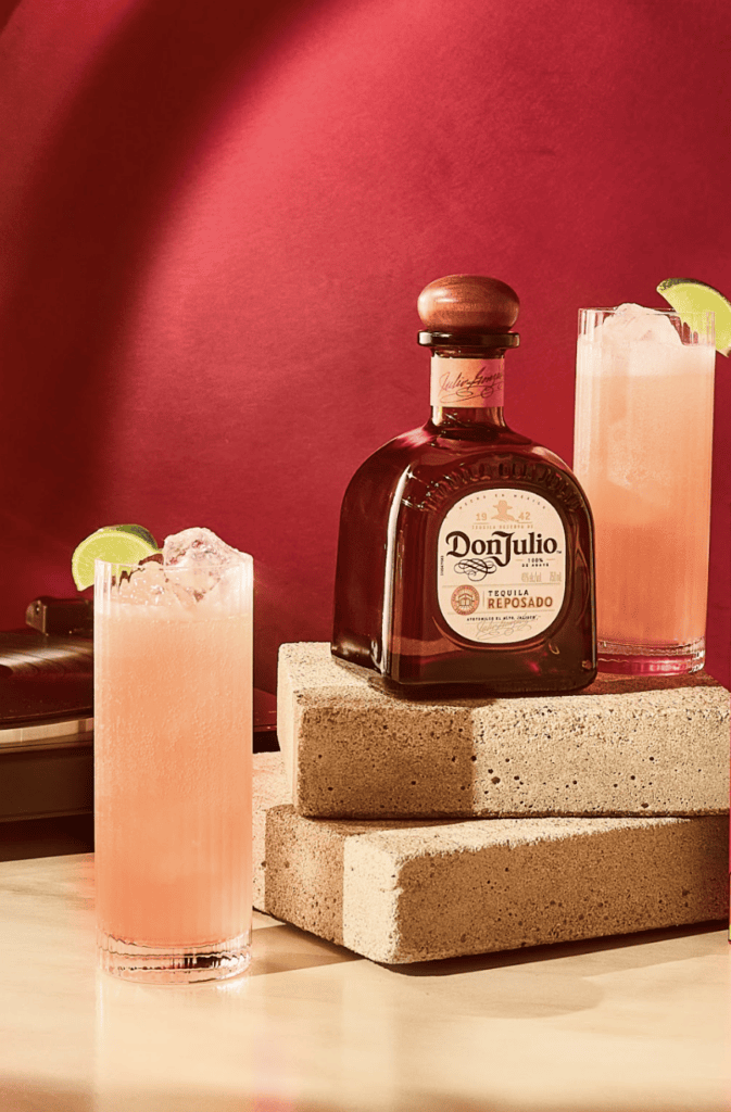don julio reposado and palmoa cocktail