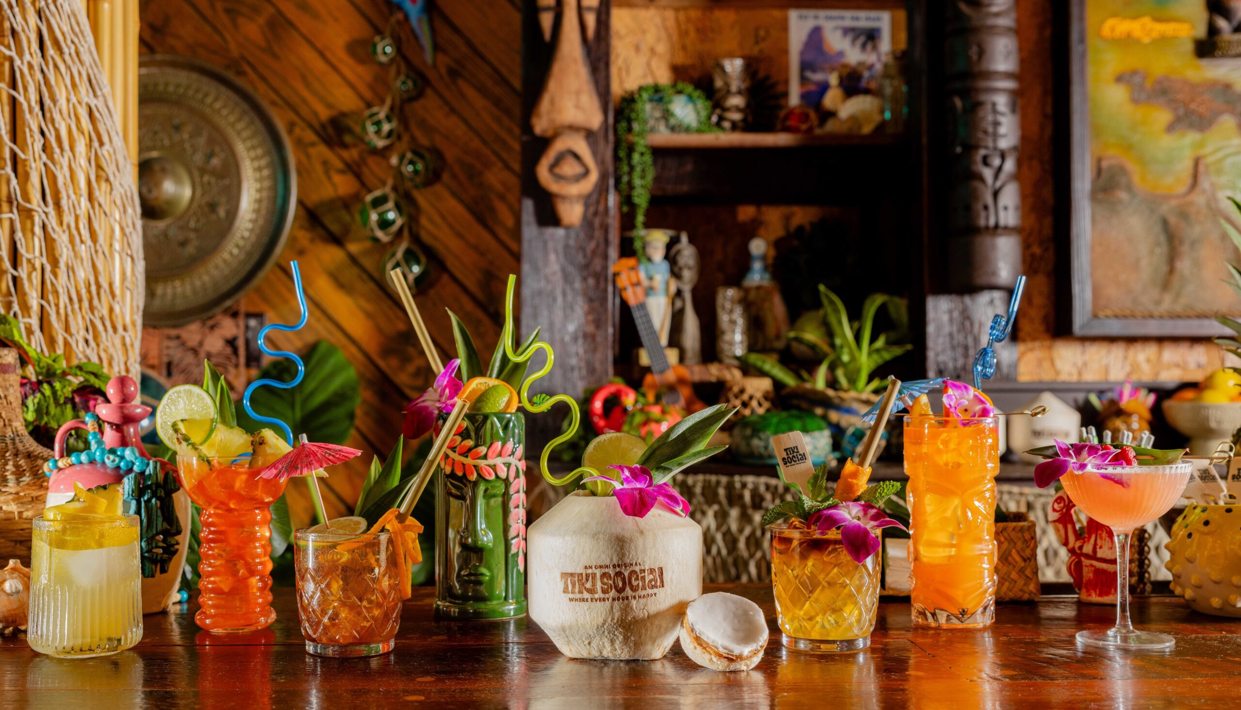 Tiki social at Omni hotels