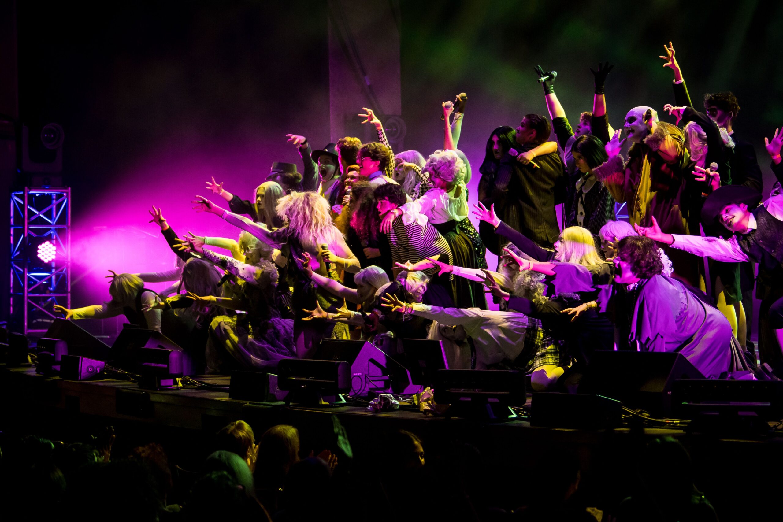 Broadway Dallas HSMTA outstanding ensemble Waxahachie HS