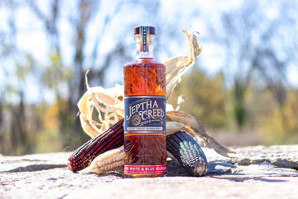 Jepthe creed bourbon bottle