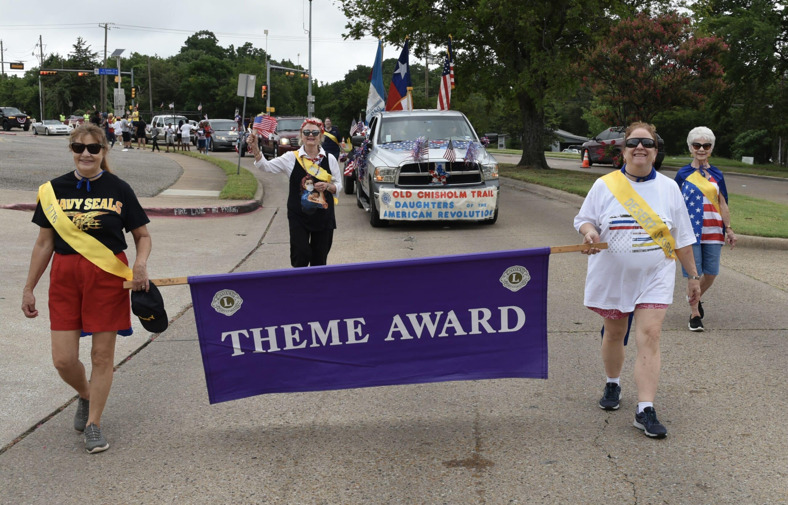 July 4 parade Theme Award