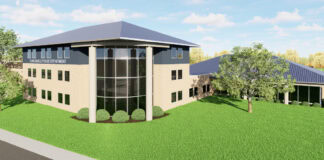 Duncanville police station rendering