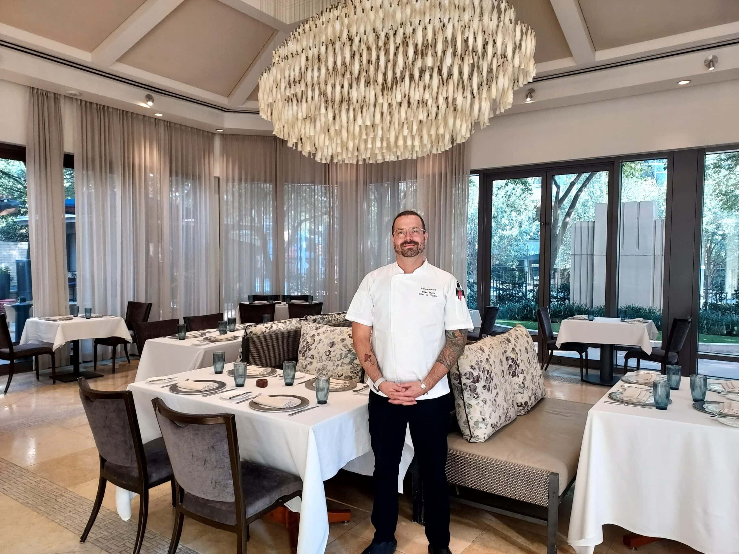 Dining at Fearing's Dallas Chef Matis