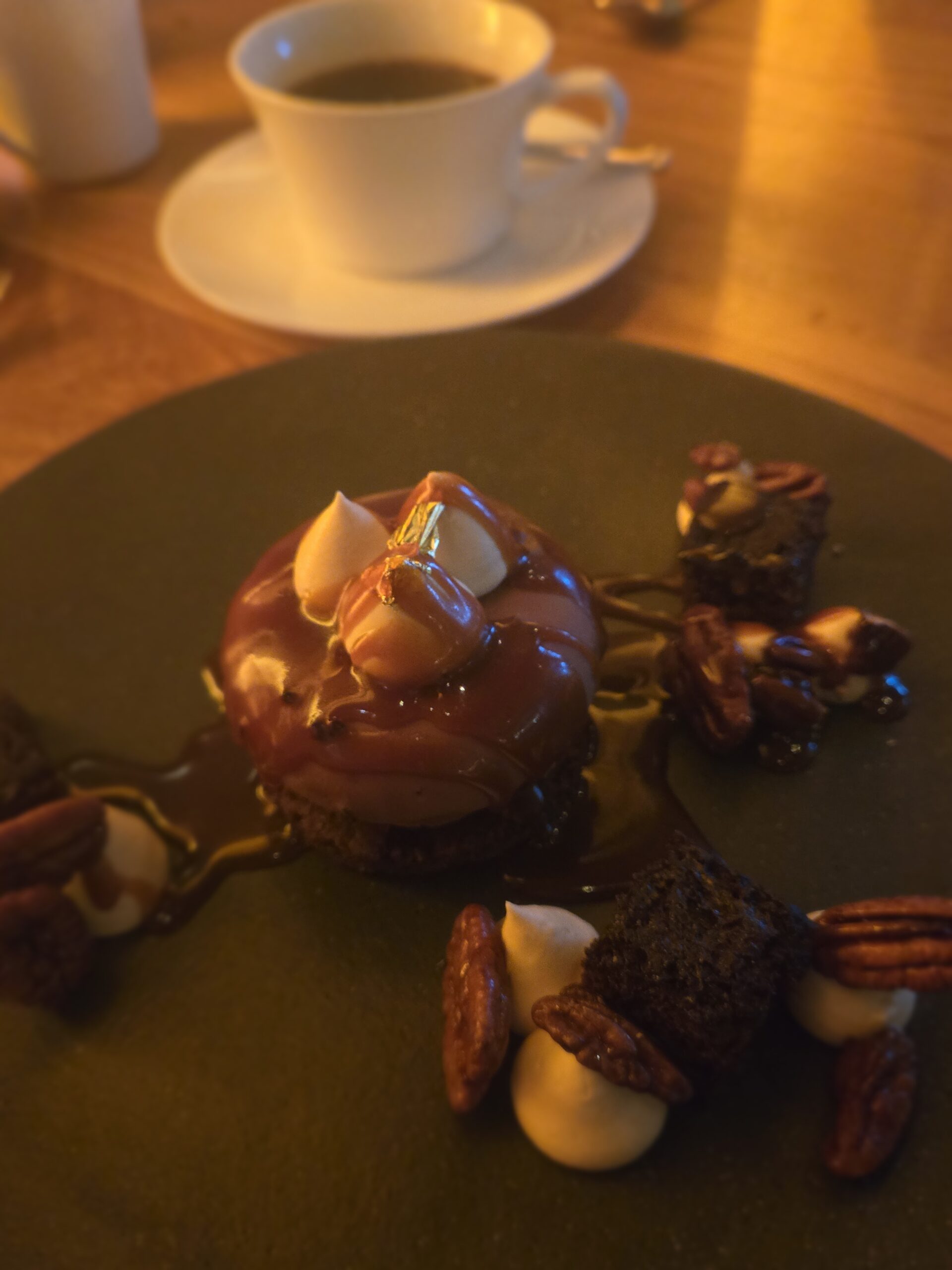 Fearing's Turtle Cheesecake 