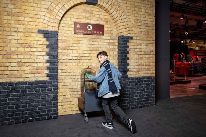 Harry Potter exhibit Hogwarts Express
