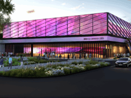 House of Tangram & Mansfield Partner on Sports-Tech-Hospitality Hub Mansfield Convention Center rendering