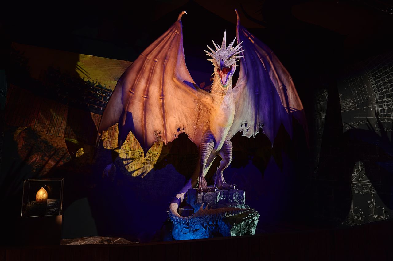 Harry Potter exhibit creatures