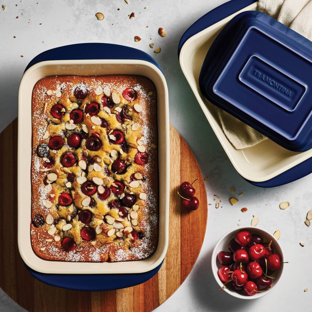 cobalt ceramic bakeware set