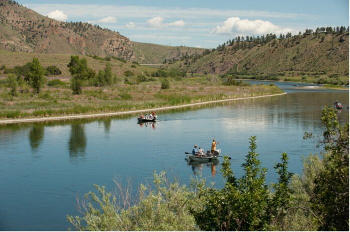 Montana Department of Commerce Missouri River Montana fly-fishing