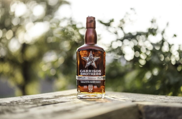 bottle of bourbon
