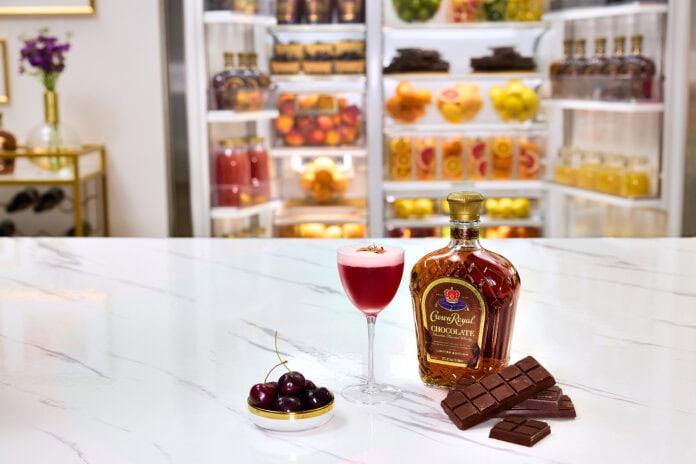 251002_Chocolate_Cherry_Sour Crown Royal chocolate whisky cocktail