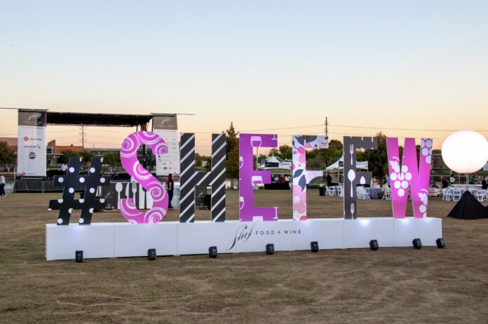 Shef Grand Tasting_Sign Shef food and wine fest