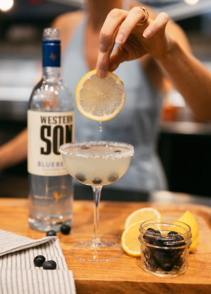 blueberry lemon drop