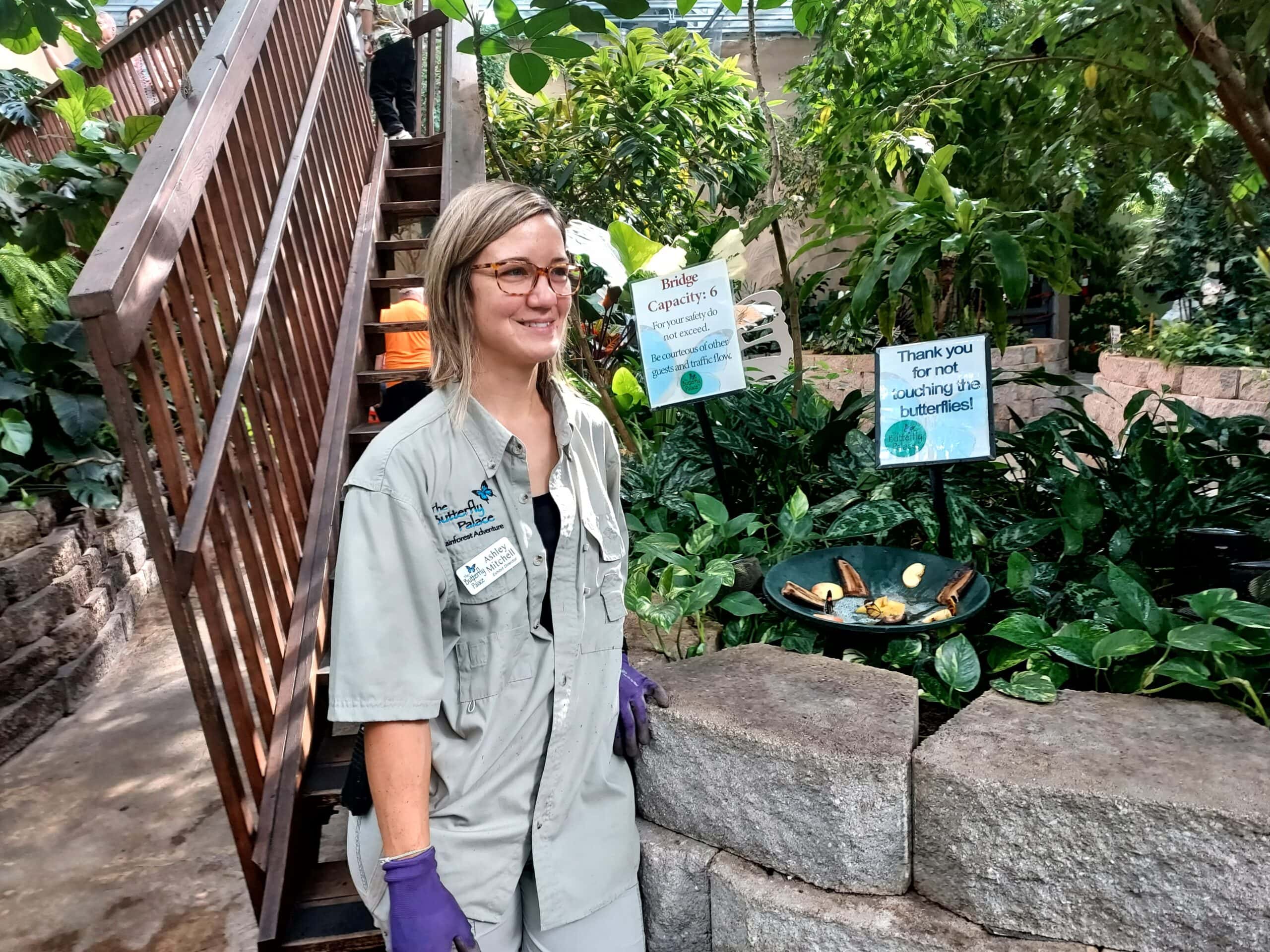 Butterfly Palace gardener