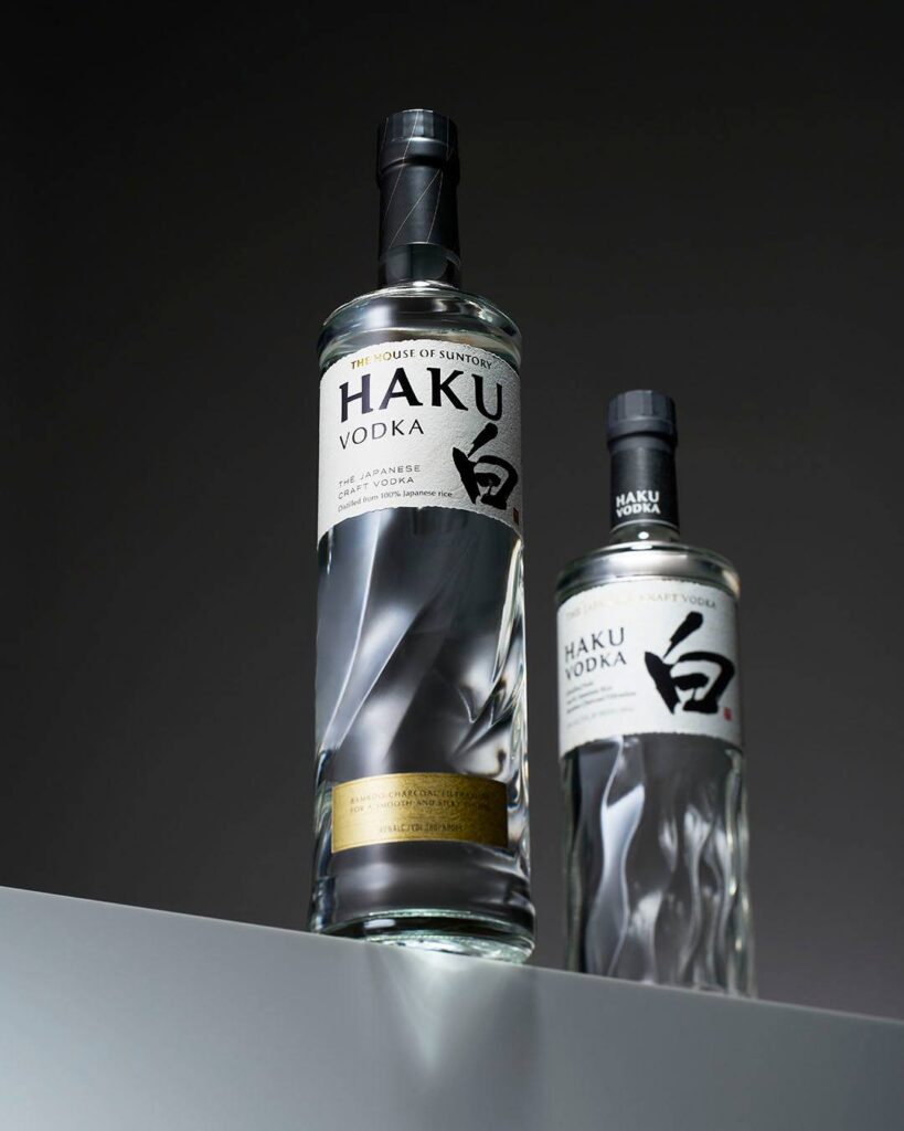 Haku láhev vodky