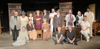 Harvey onstage at Duncanville