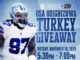 Dallas Cowboys Osa Odighizuwa Holds Turkey Giveaway in Duncanville Odighizuwa turkey giveaway in Duncanville