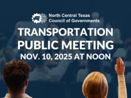 NCTCOG Seeks Public Input on Emerging-Transportation, Air Quality Programs Nov. 10