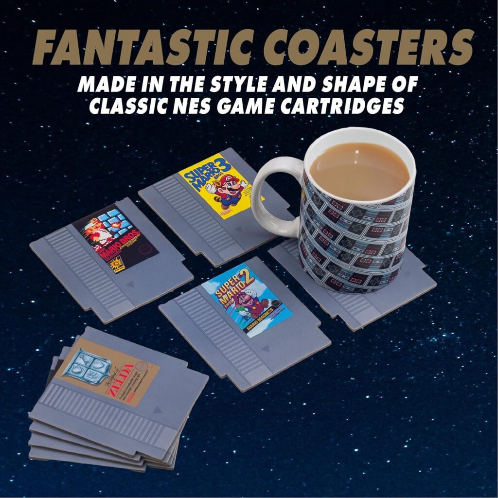 Nintendo inspired coasters