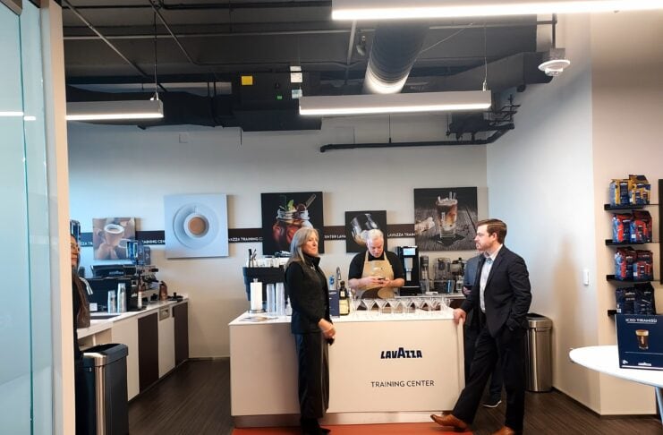 Lavazza Opens Training Center in Dallas One Arts Plaza Lavazza in Dallas