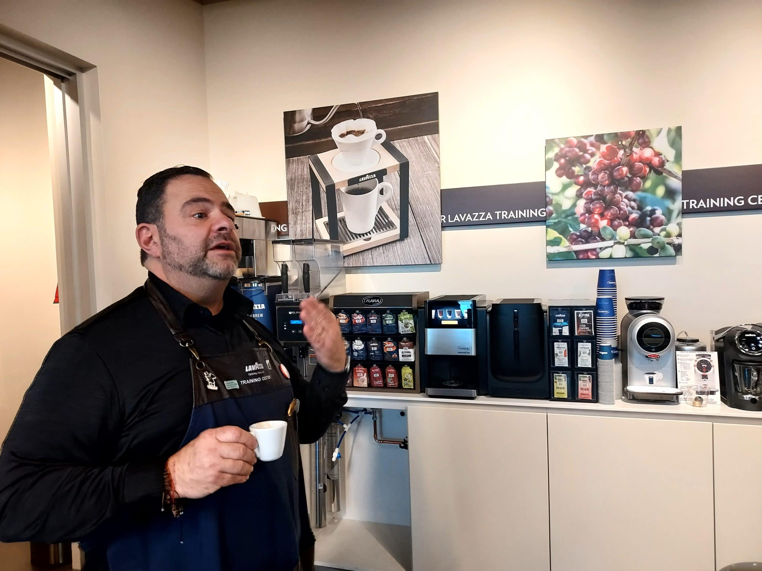 Lavazza training facility in Dallas