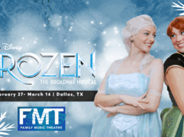Frozen Musical in Dallas at Family Musical Theatre