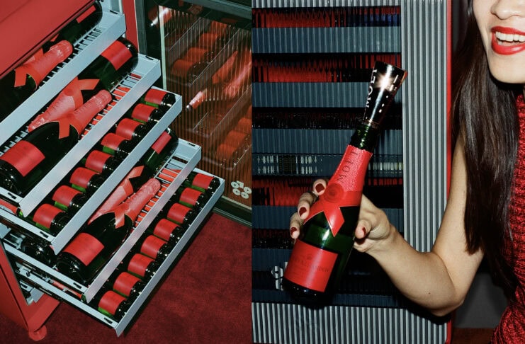 Rocco x Moët & Chandon Debut Limited-Edition Collection Rocco x Moët