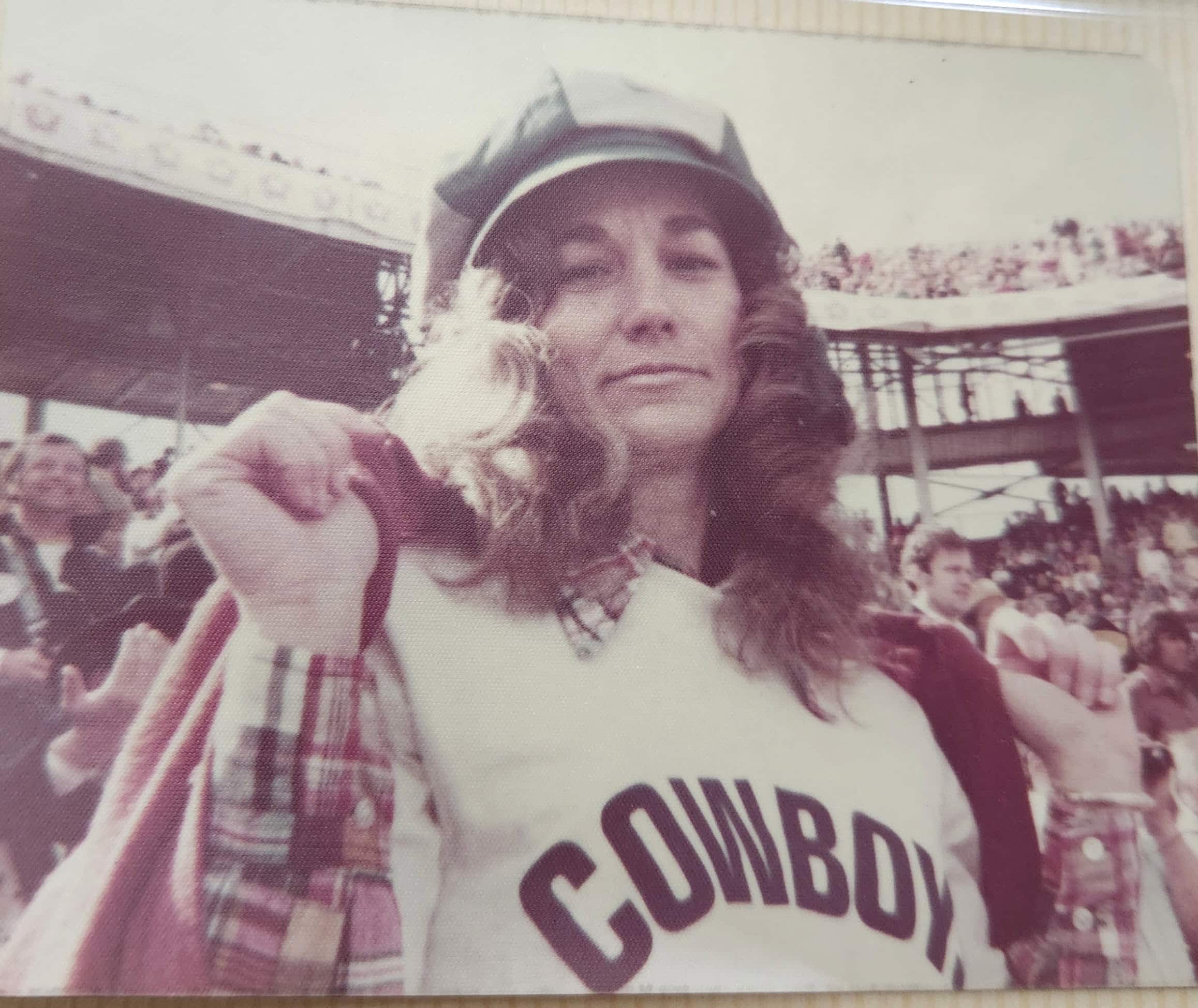 Andrea Daffron at Super Bowl