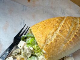 Bread Zeppelin classic caesar