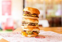 Mansfield Summit Gets Free Burgers at Hat Creek Mansfield Summit gets free Hat Creek burgers