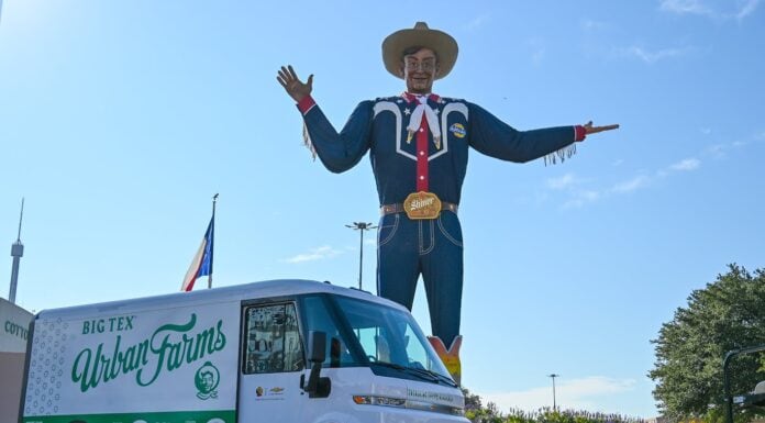 Big Tex Urban Farms Celebrates Ten Year Anniversary in 2026 Big Tex with truck