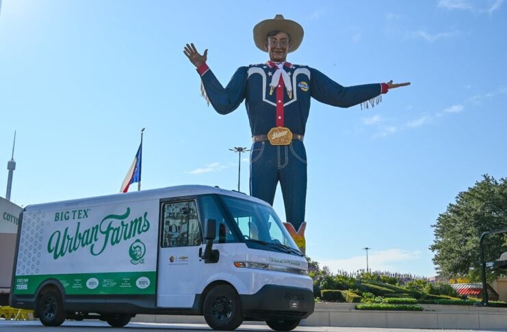 Big Tex Urban Farms Celebrates Ten Year Anniversary in 2026 Big Tex with truck