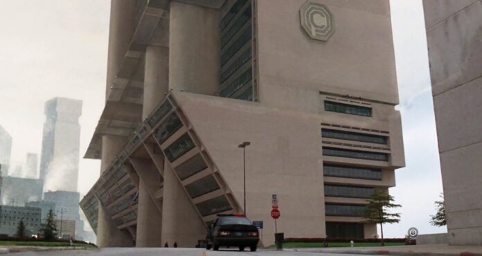 City Hall by DayxRobocop Benefitting SaveDallasCityHall.com_ 1987 Orion Pictures Corporation All Rights Reserved Save Dallas city hall at Texas Theatre