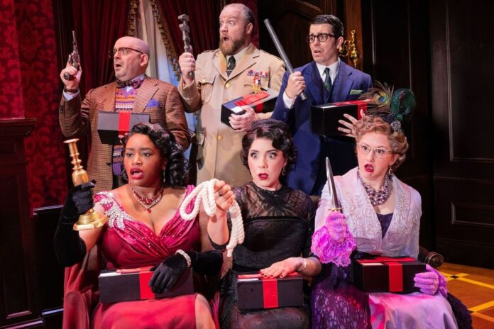 clue cast Clue at Broadway Dallas