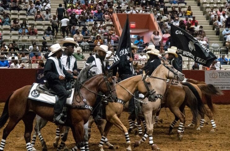 Texas Black Invitational Rodeo at Fair Park Coliseum in Dallas Texas Black Invitational Rodeo Fair Park Coliseum