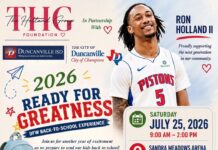 NBA Star Ron Holland II Hosts Back to School Day at Duncanville HS Ron Holland Duncanvile NBA star hosts back to school event