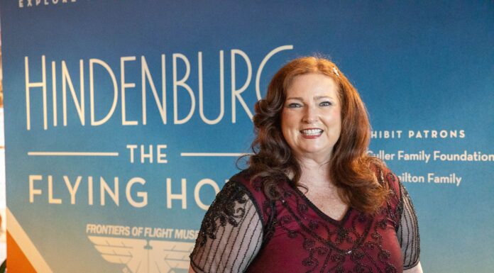 Hindenburg: The Flying Hotel Opens at Frontiers of Flight Museum in Dallas Hindenburg exhibit Frontiers of Flight Museum President/CEO