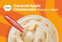 DQ Restaurants in Texas Kick Off Fall Early with the NEW! Caramel Apple Cheesecake Blizzard Treat